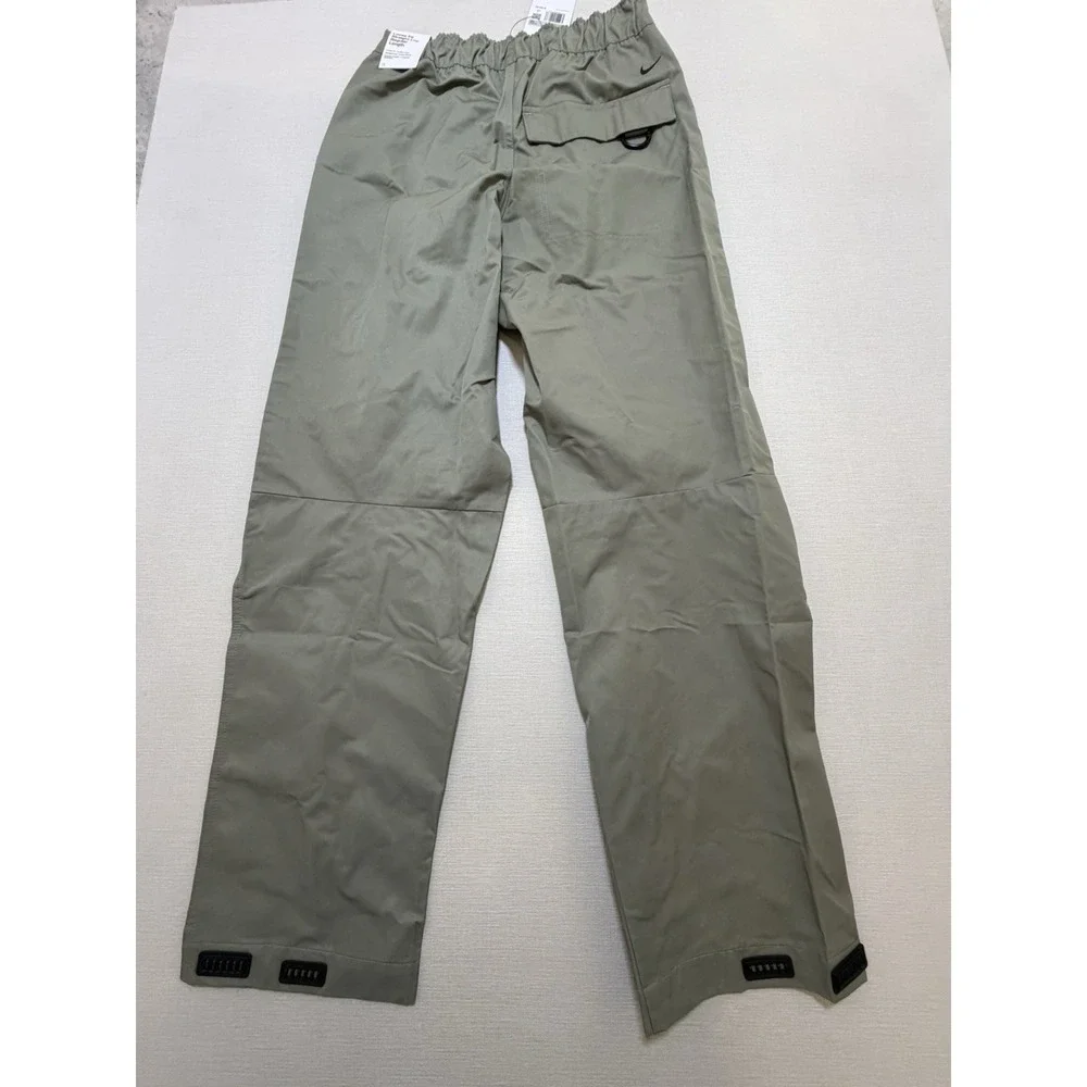 Nike Tech Woven Men's XS Pants Light Army Tan Black HJ0647-320 Loose Fit $160